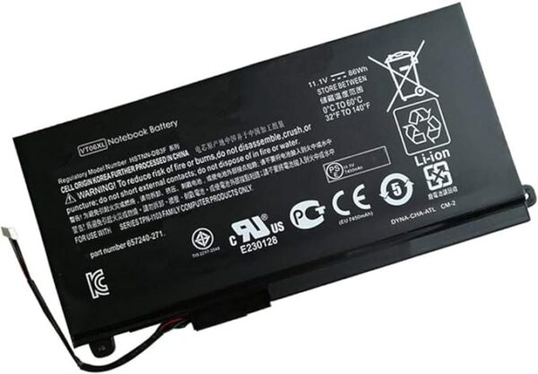 VT06XL Battery for HP Envy 17-3000 17T-3000 Series