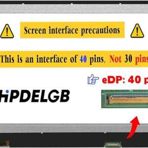 Replacement for HP Omen 16 B0005DX 16 e0004AX M54741 001 NE161QHM NY1 16 inch 165Hz QHD 2K 2560x1440 IPS 40Pin LCD Display Screen Replacement Panel Non Touch Screen price in kenya