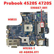 HP ProBook 4520S 4720S Notebook 598670 001 Motherboard 633551 001 628795 001 price in kenya